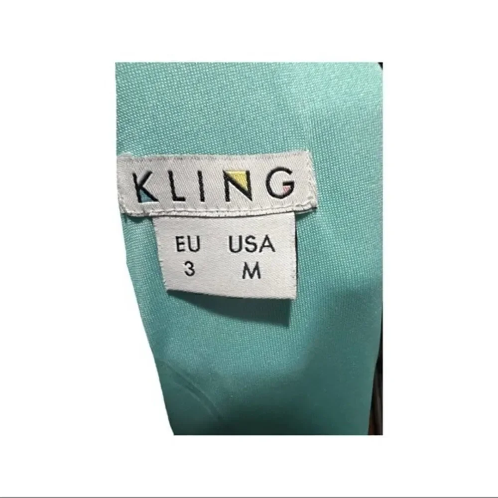 Kling fit and flare aqua dress Eu 3/ usa M